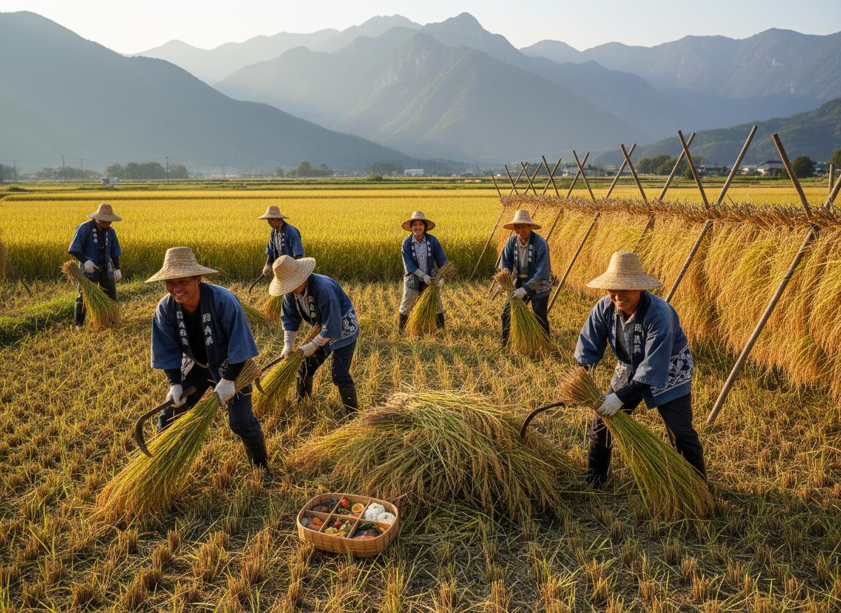 Rice Harvest Day