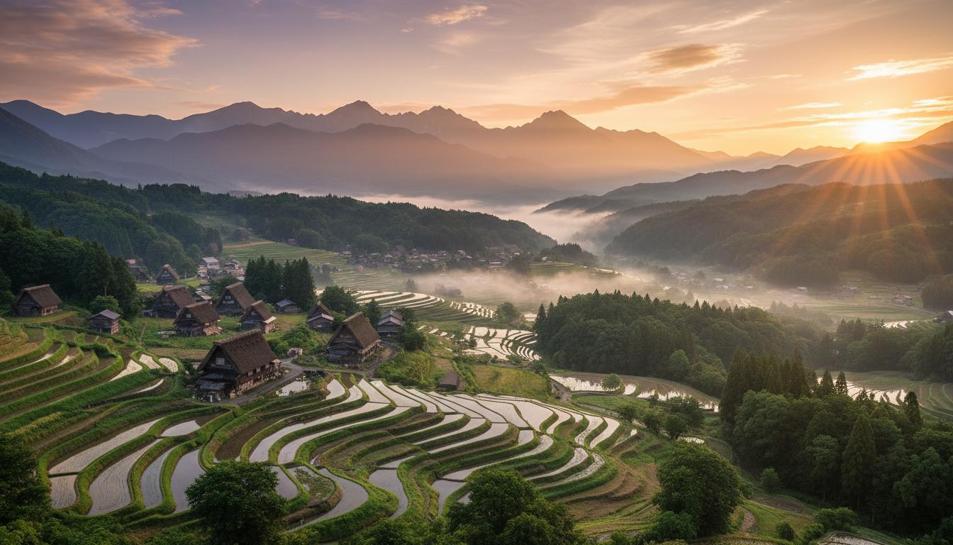 Landscape of Gifu prefecture