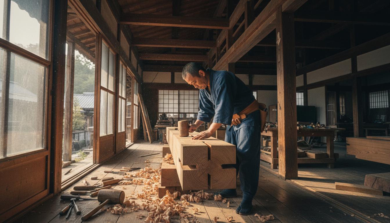 Restoring an old Japanese farmhouse